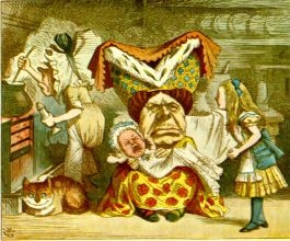 ilustração  original de  Sir John Tenniel